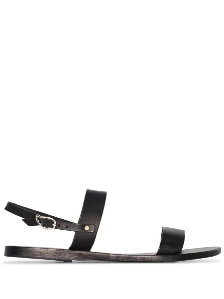 Кожени сандали Ancient Greek Sandals черно