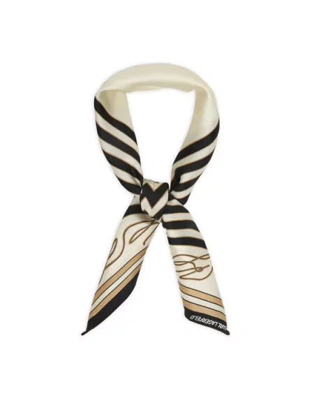 KARL LAGERFELD Хустка Світло-бежевий бежева