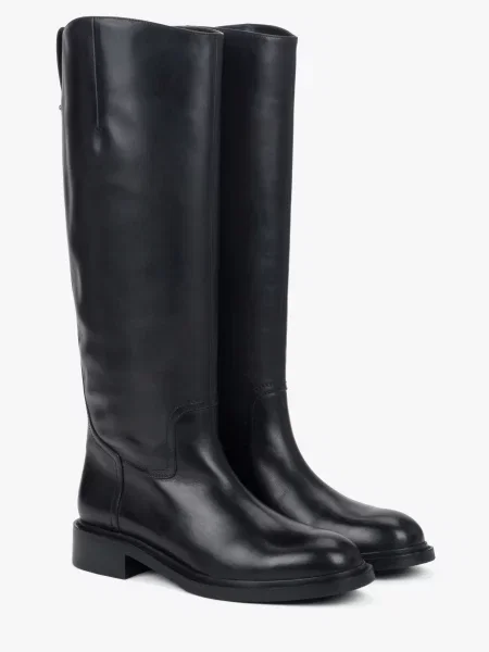 Сапоги Estro черные