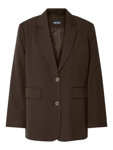 PIECES Sacou PCKamil închis maro