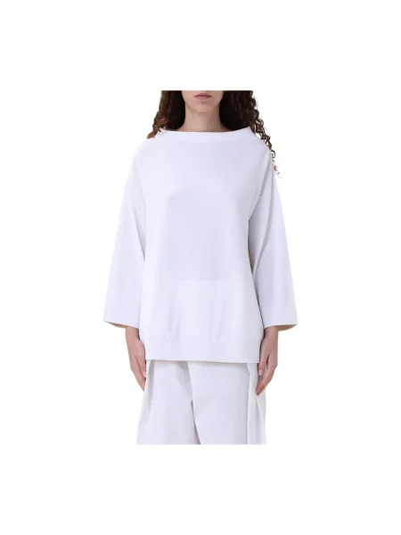 Sweter Liviana Conti wełniany biały