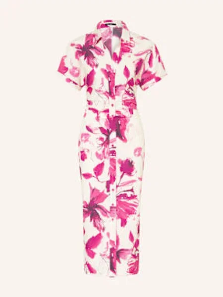 Marc Aurel Sukienka Koszulowa pink różowa