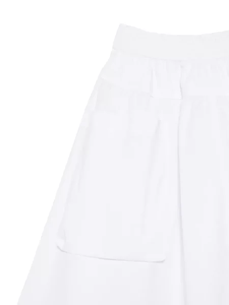 Fusta mini Aspesi în linie A alb