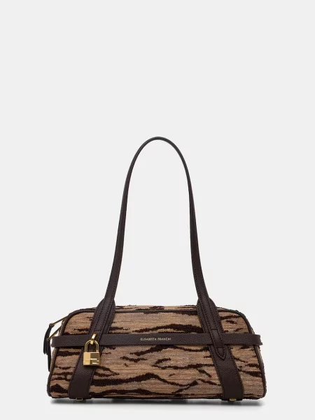 Elisabetta Franchi baguette torbica za žene bež