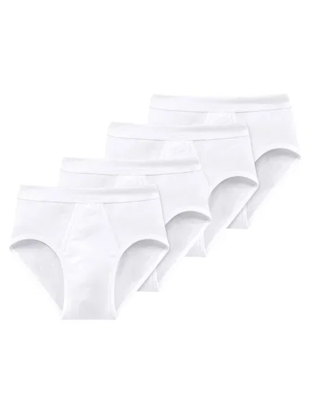 SCHIESSER Slipy bílá