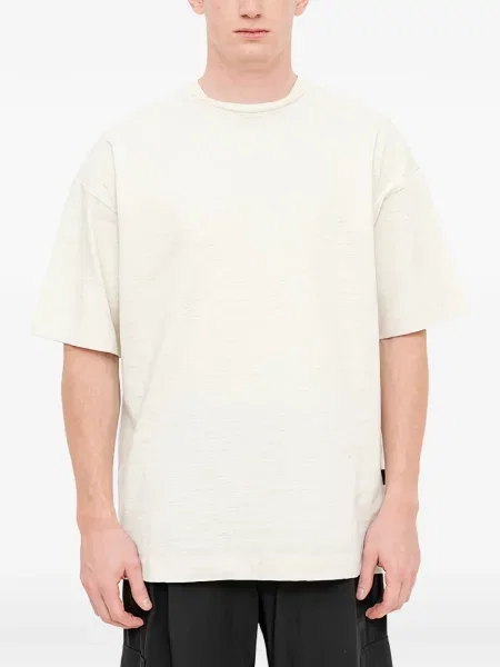 Tricou Juun.j cu broderie alb