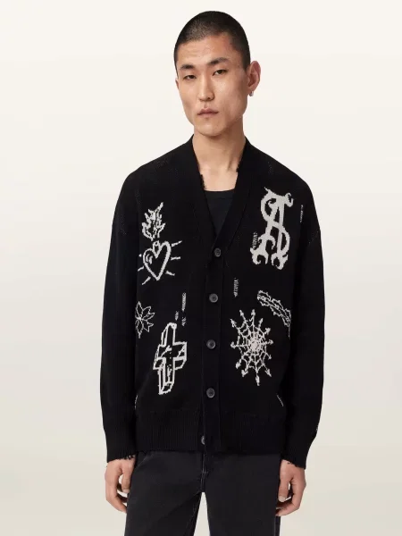 Кардиган All Saints черный
