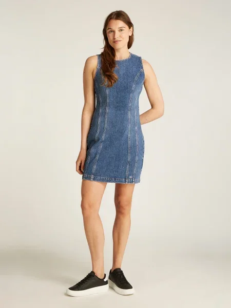 Tommy Jeans Rochie de blugi albastru