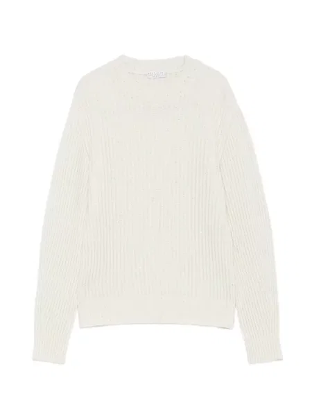 Pulover Brunello Cucinelli cu paiete