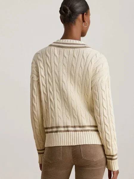 Lauren Ralph Lauren sweter beżowy