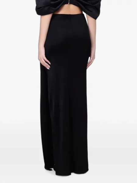 Fustă Elisabetta Franchi drapată negru