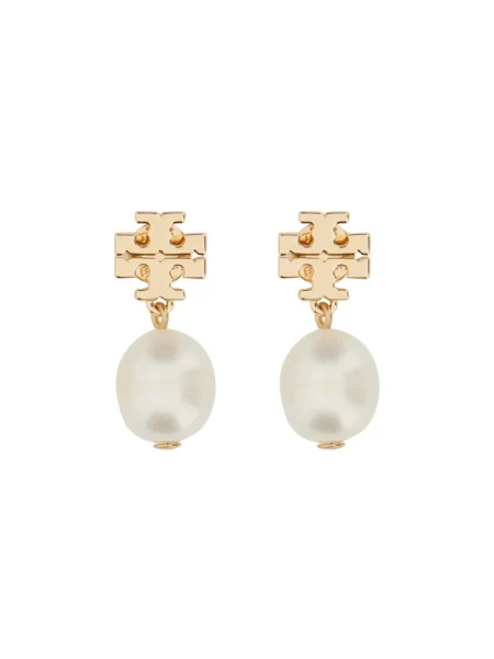 Kolczyki Tory Burch żółte