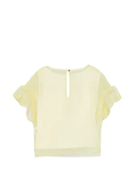 Dětské top Elie Saab žlutý