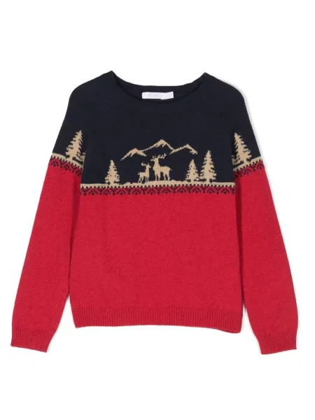 Sweter dziecięcy Patachou czerwony