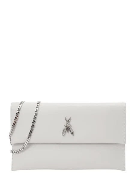 PATRIZIA PEPE Geantă de umăr argintiu gri