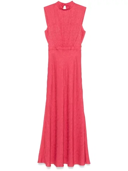 Rochie maxi Saloni de costum roz
