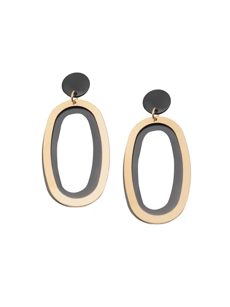 SOHI Uhani Aminah zlata črna