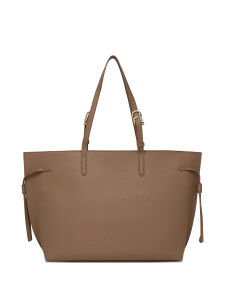 Geanta de piele Furla din piele maro