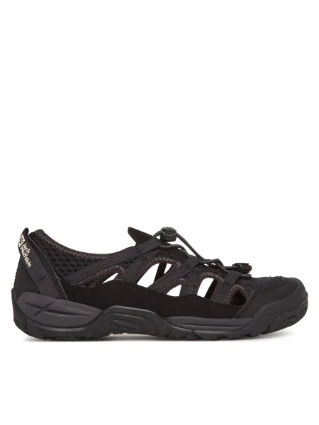 Сандали Jack Wolfskin Levente Sandal S черен