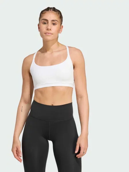 Спортивний топ adidas перероблений білий