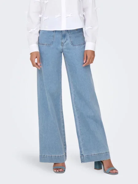 ONLY Jeans ONLMADELINE deschis albastru