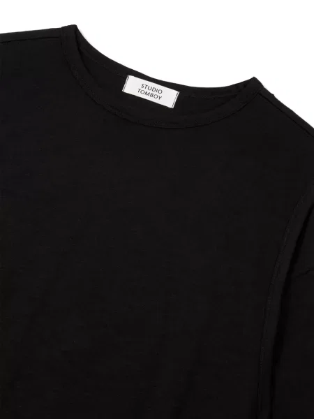 Tricou Studio Tomboy lung negru