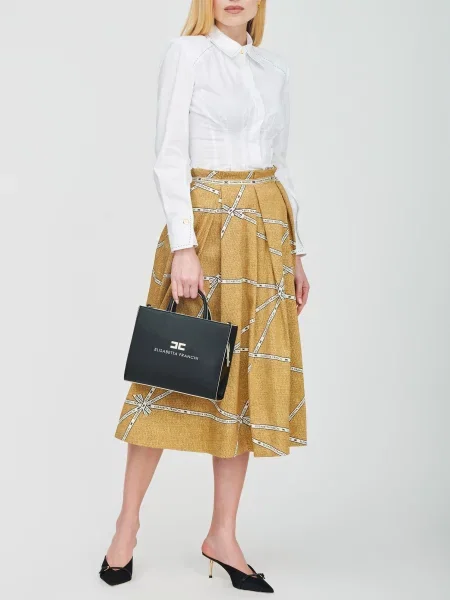 Рубашка Elisabetta Franchi белая