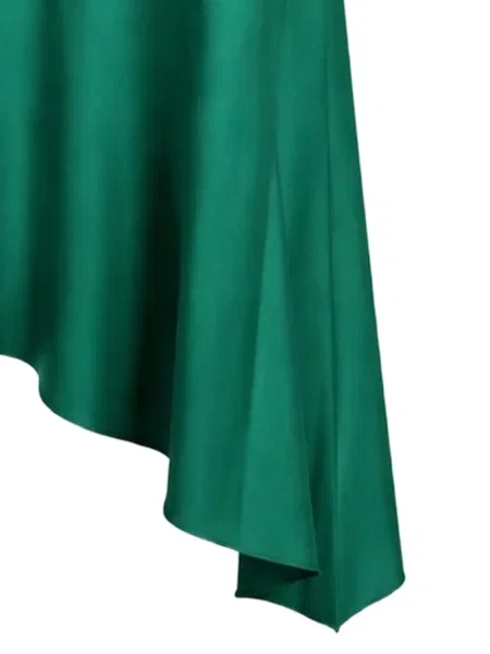 Rochie Simkhai asimetrică verde