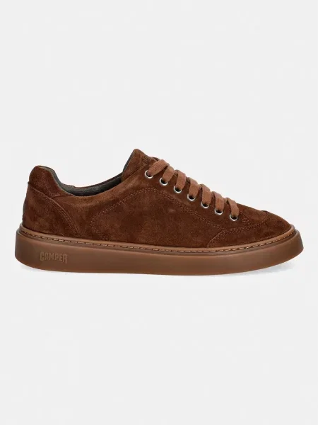 Camper Runner Twentyfive sneakers pentru bărbați din piele întoarsă maro