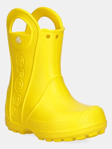 Crocs holínky HANDLE IT RAIN BOOT KIDS žluté