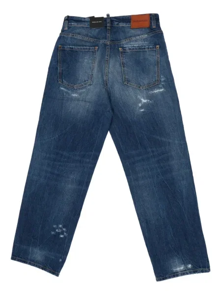 Jeansy dziecięce Dsquared2 niebieskie
