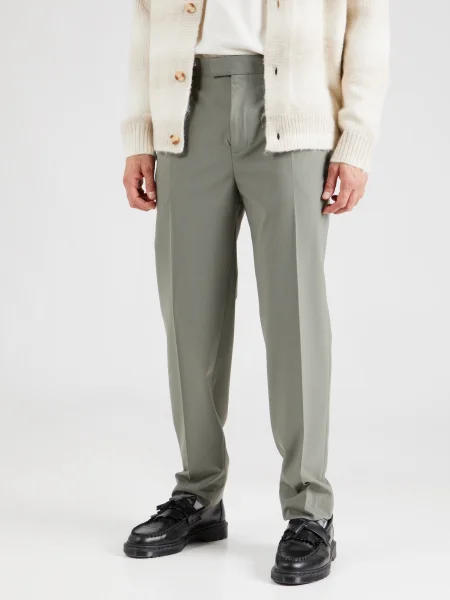 TOPMAN Pantaloni cutaČ›i pastel verde