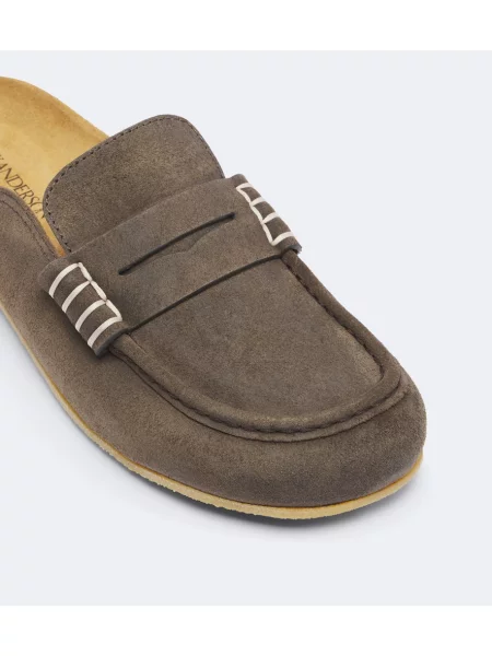Semišové mules Jw Anderson sivá