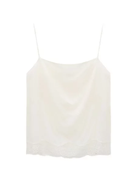 Копринен дантелена тапицерия потник Dorothee Schumacher