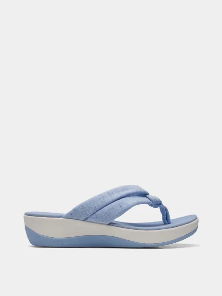 Вьетнамки Clarks голубые