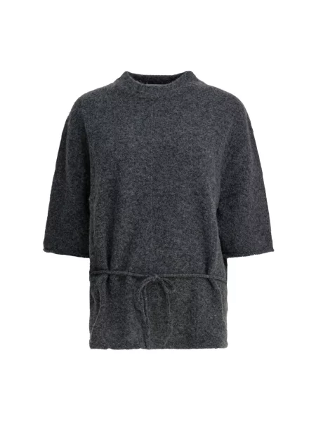 Sweter Umarmung wełniany szary
