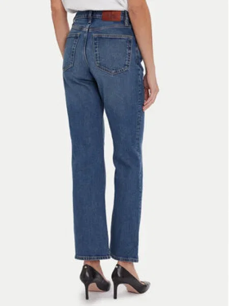 Calvin Klein Jeans Džínsy Straight Fit modrá
