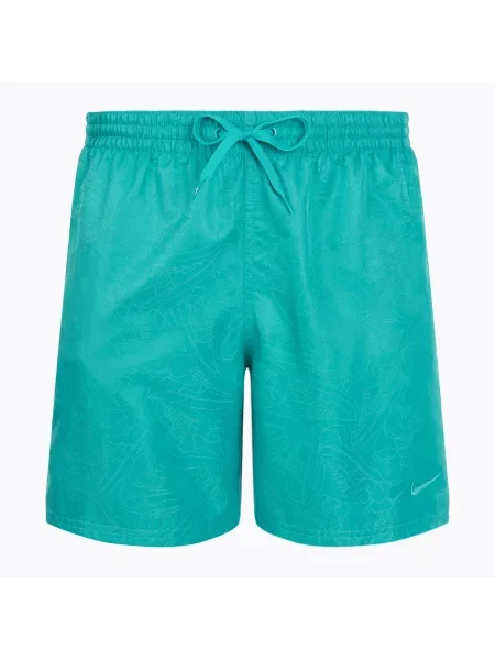 Мъжки къси панталони за плуване Nike Swim Breaker 7" Volley dusty cactus синьо