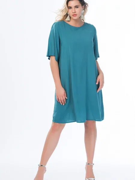 Rochie şans albastru