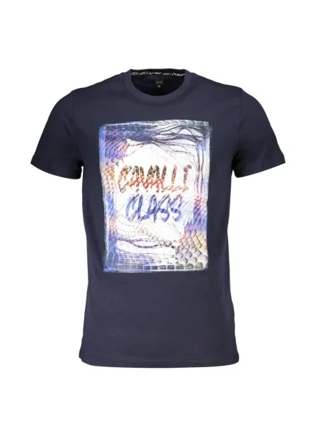 Póló Cavalli Class nyomtatás kék