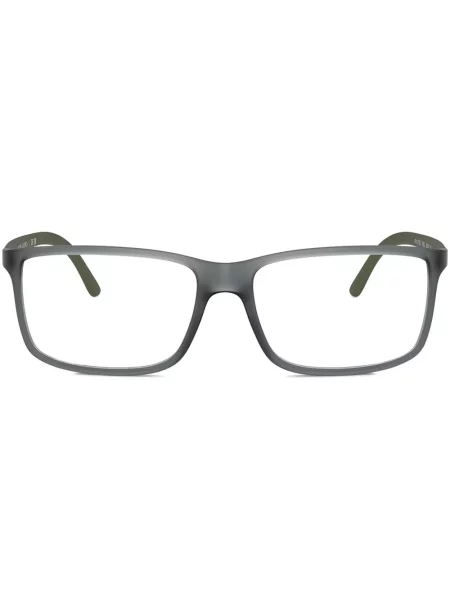 Ochelari de soare pătrați Polo Ralph Lauren negru