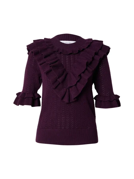 & Other Stories Sveter baklažánová