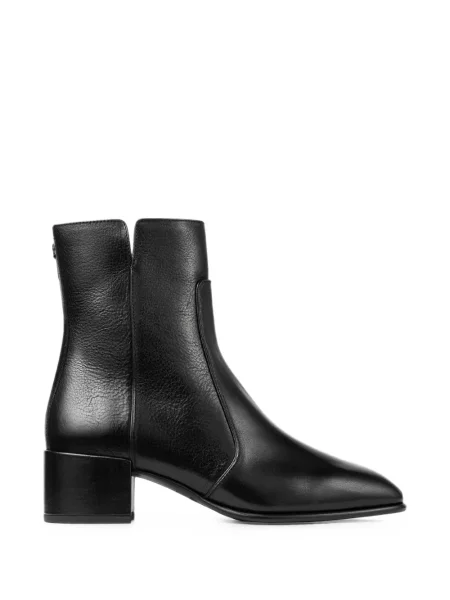 Cizme scurte Jimmy Choo din piele negru