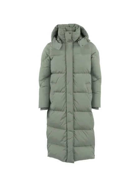 Matlasat geacă parka Woolrich verde