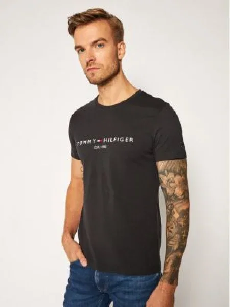 Tričko Tommy Hilfiger čierna