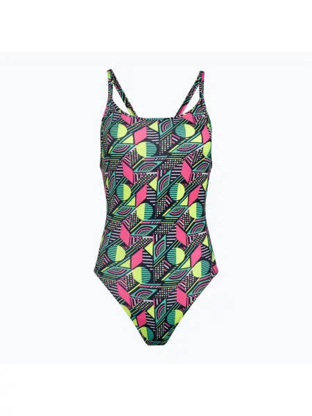 Дамски бански от една част Funkita Diamond Back One Piece dot matrix