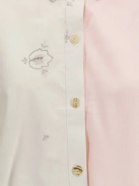 Kołnierzykowy koszula E.l.v. Denim w kwiatki