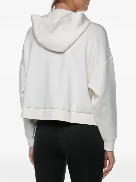 Hanorac cu glugă Armani Exchange alb