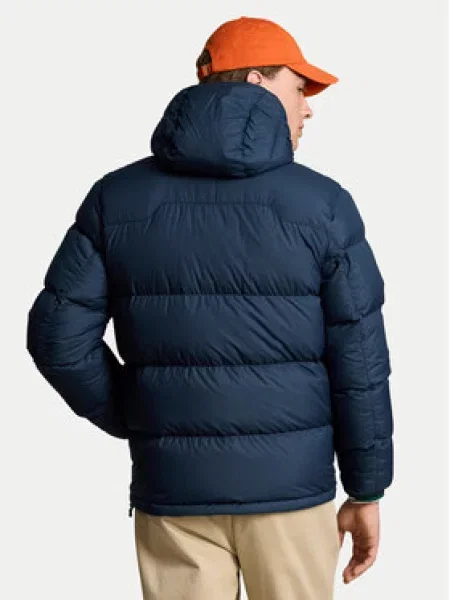 Polo Ralph Lauren Zimná bunda námornícka modrá červená