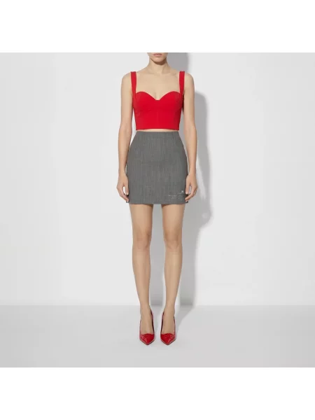 Top Elisabetta Franchi czerwony